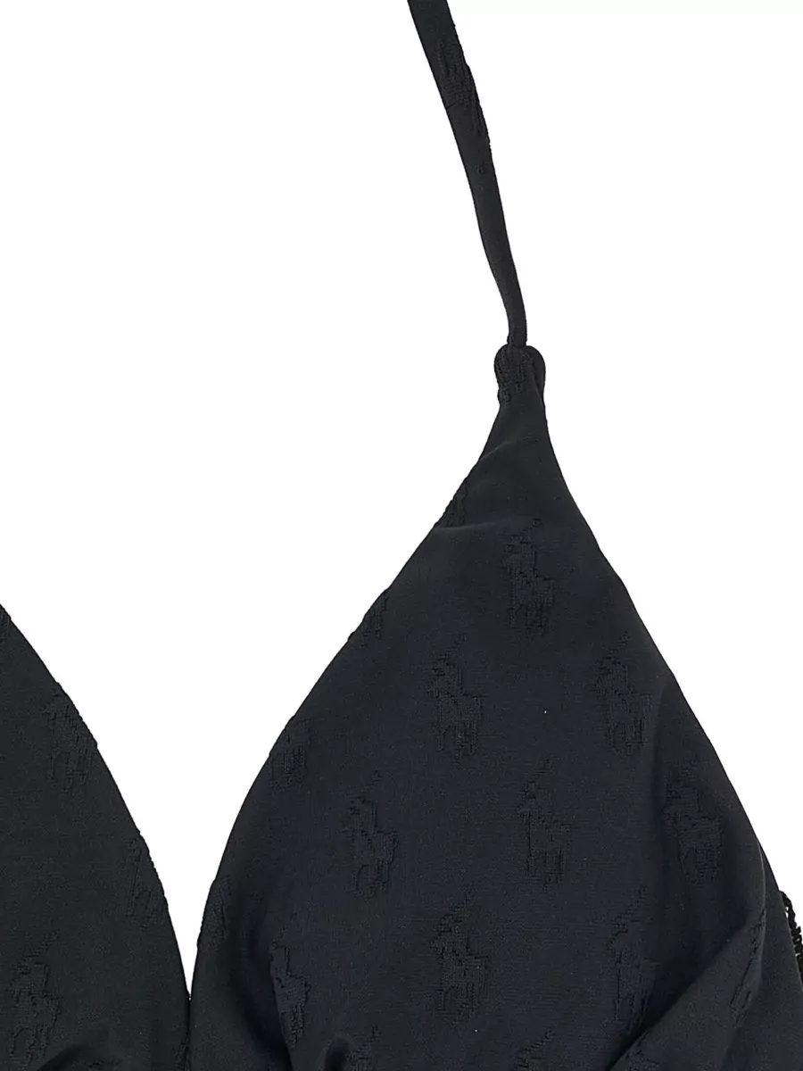 Polo Ralph Lauren Jacquard Triangle Bikini Top