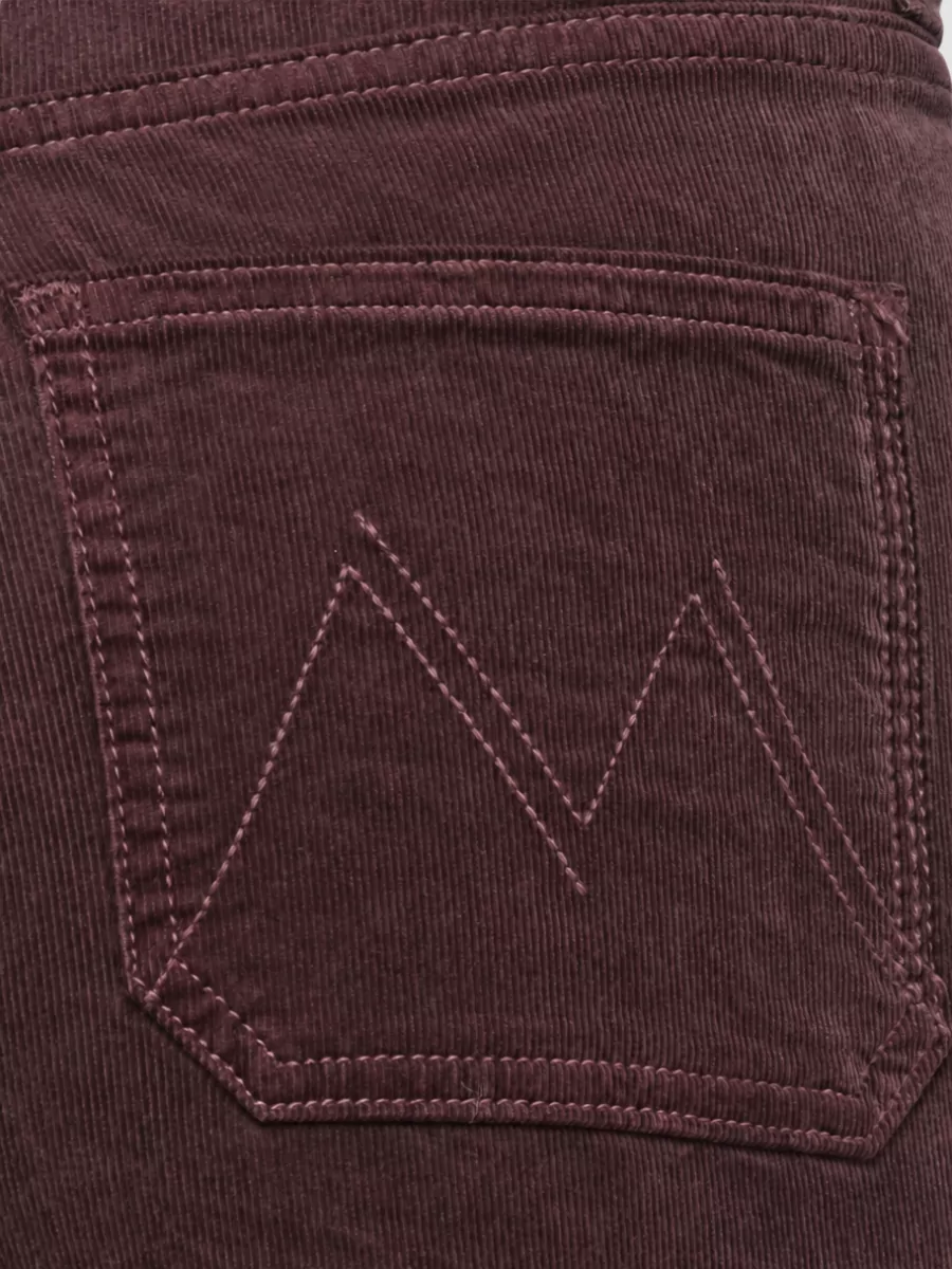 Mother Corduroy Straight-Leg Trousers