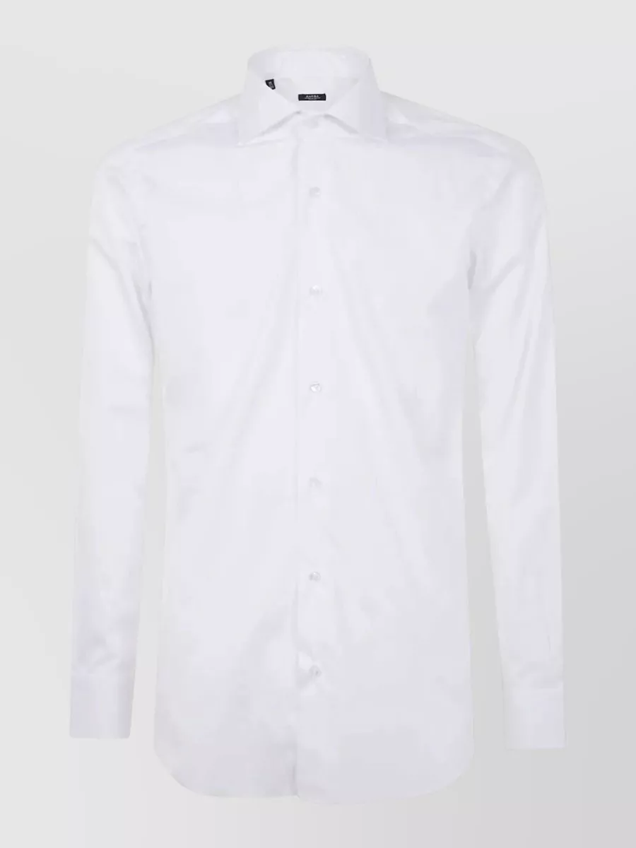 Barba Napoli cotton poplin shirt