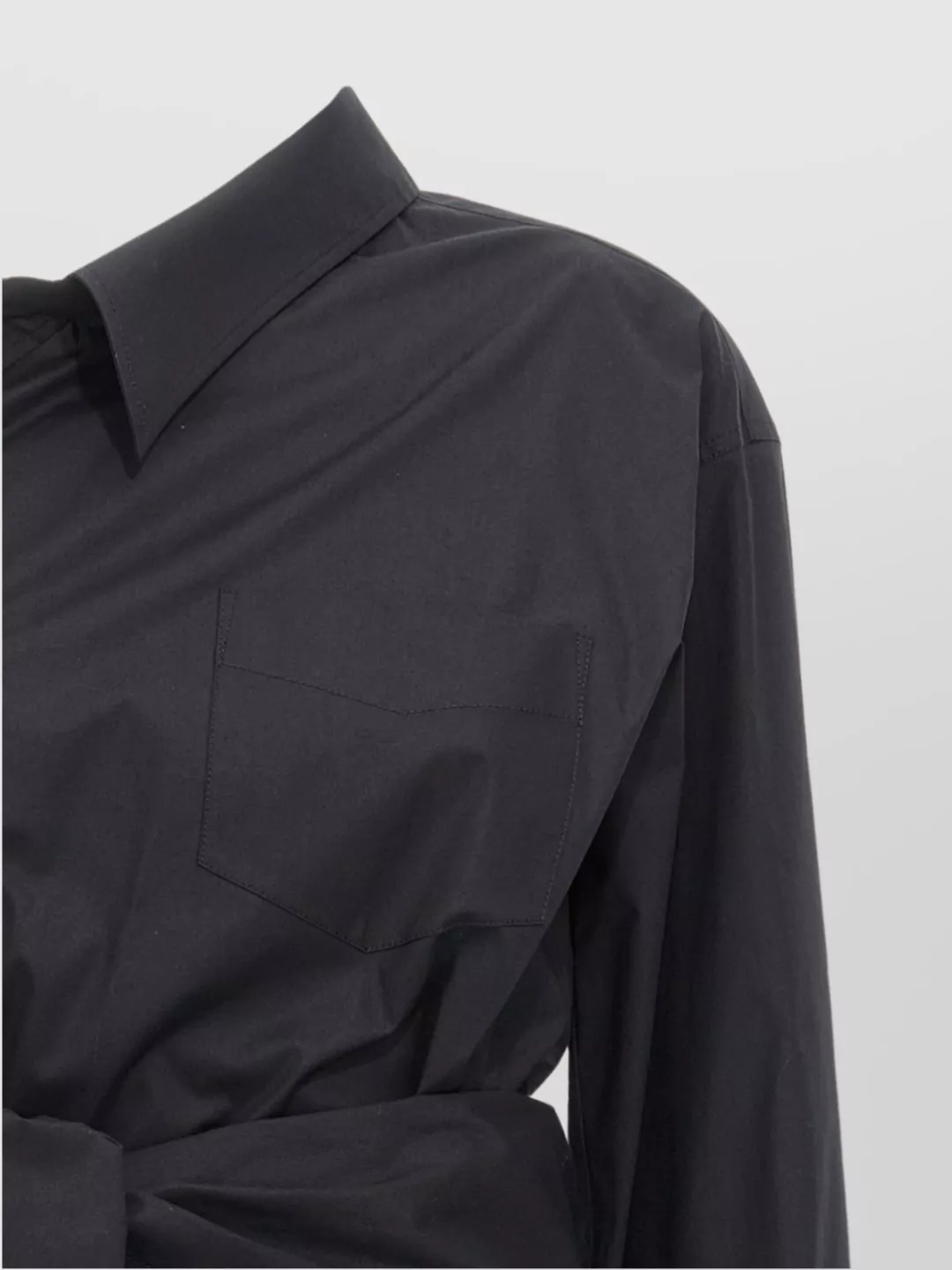 Moschino Asymmetric Design One-Shoulder Shirt