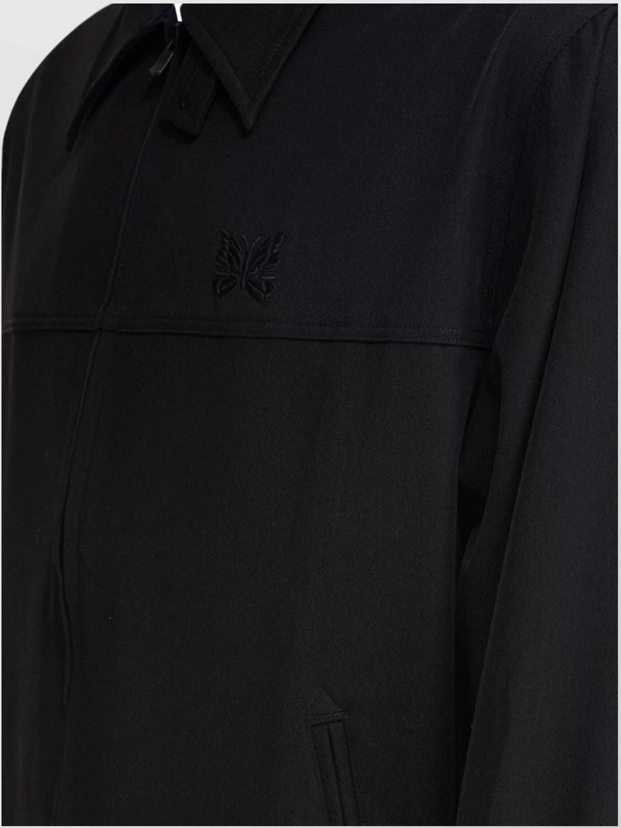 NEEDLES COLLARED LONG SLEEVES SIDE POCKETS JACKET