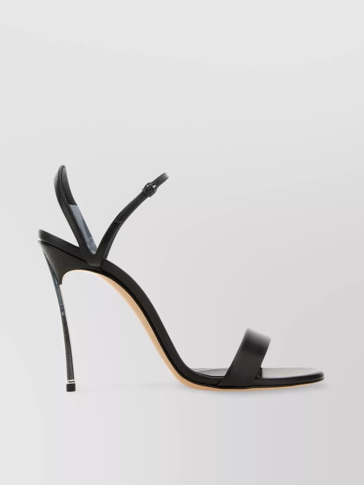 Shop Casadei Minorca Strappy Sandals With Metal Heel