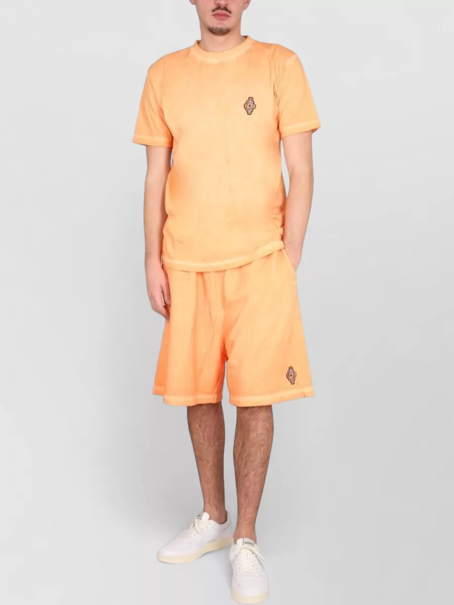 Marcelo Burlon County Of Milan Cotton Logo Bermuda Shorts