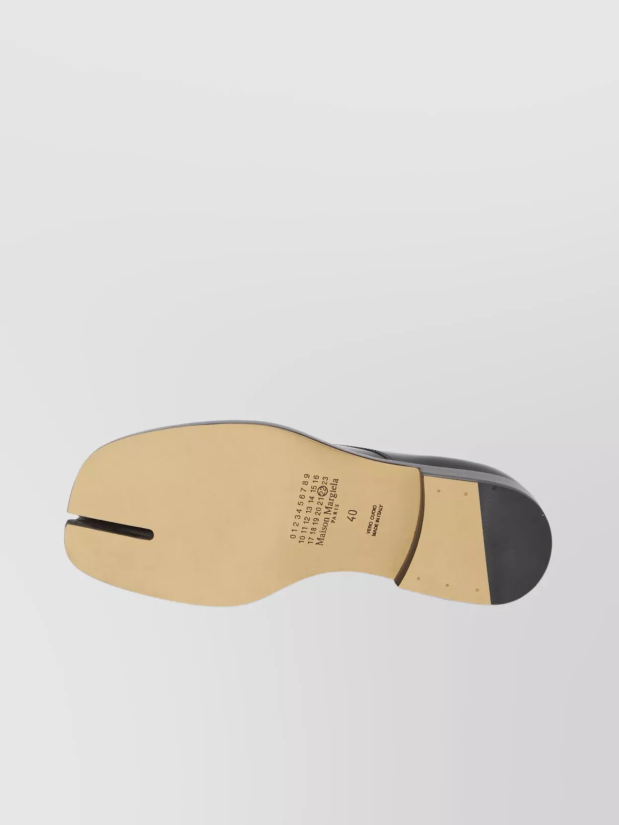 Maison Margiela Split Toe Leather Lace-Up Shoes