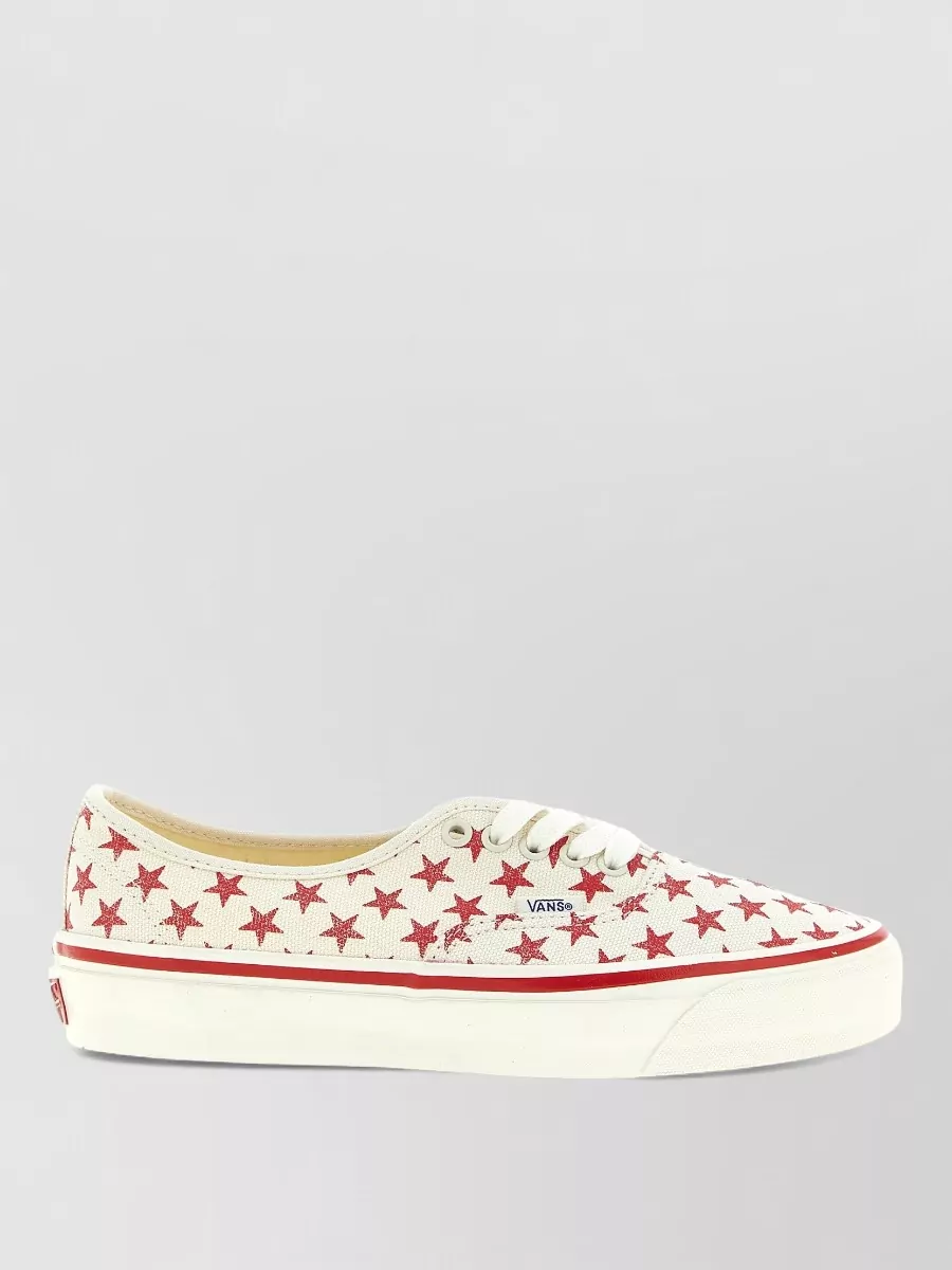 Vans printed canvas low-top sneakers