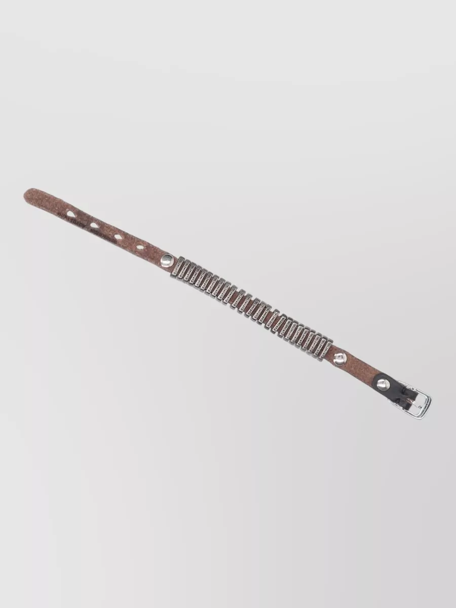 Our Legacy leather bracelet