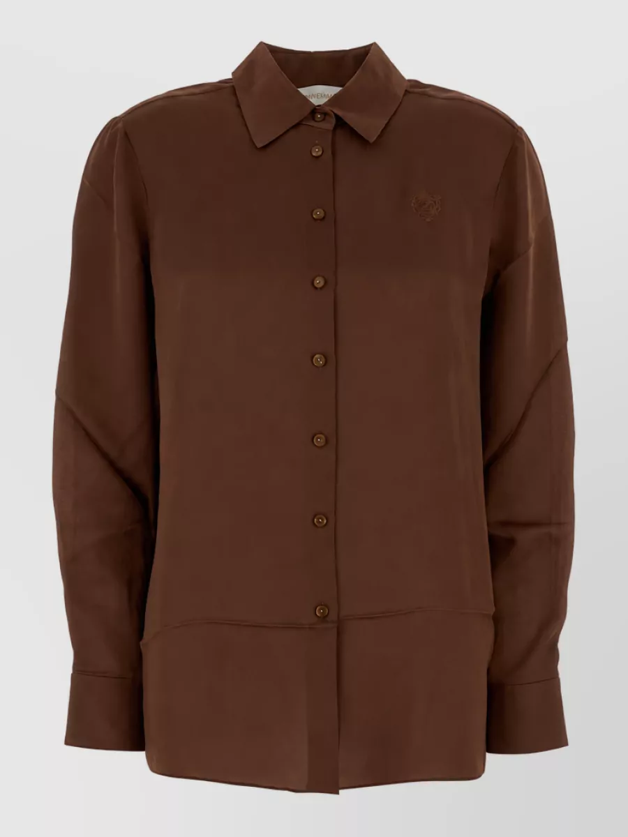 Zimmermann silk satin shirt