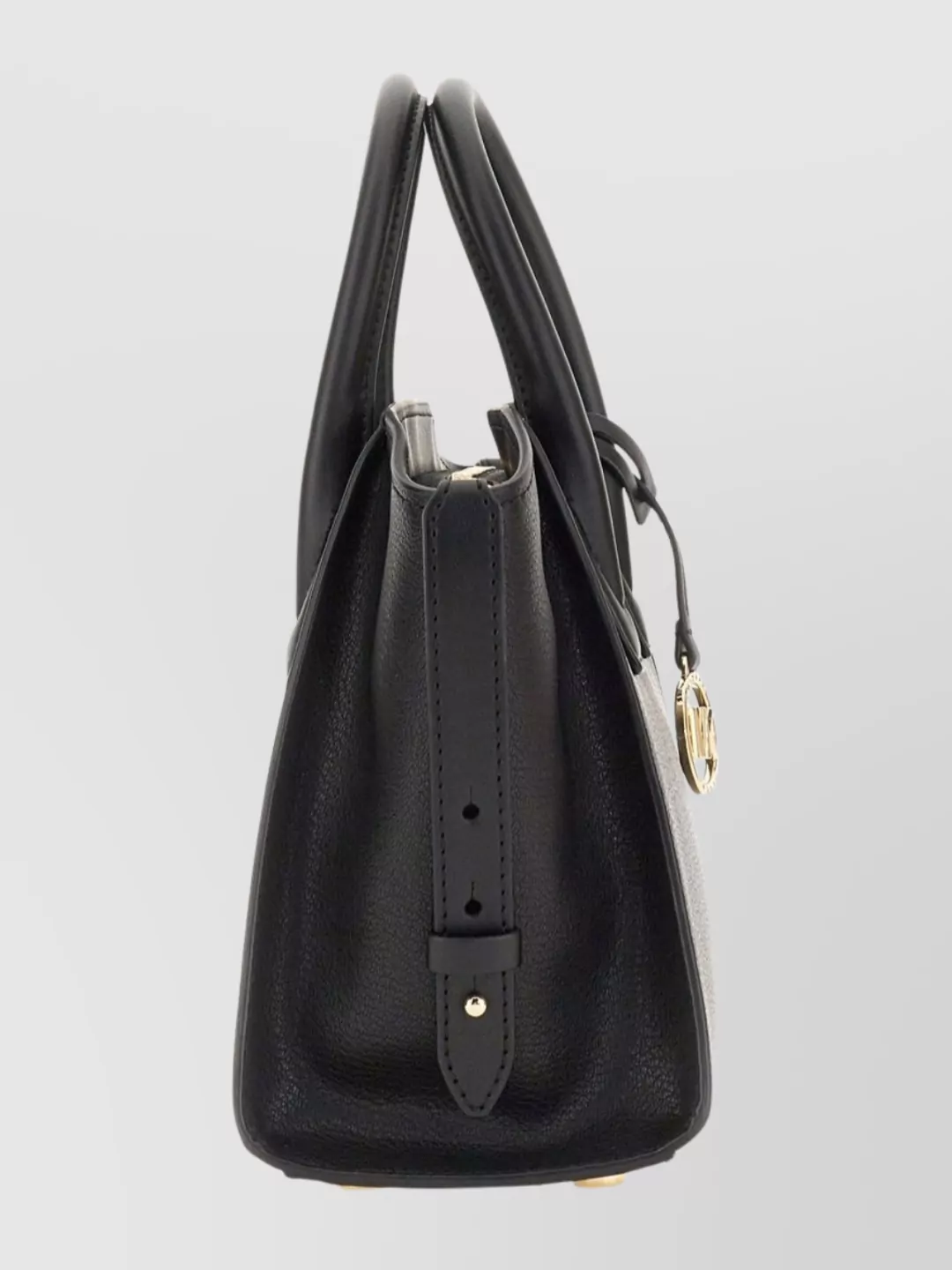 Michael Kors Small Handbag Featuring Structured Shape In Black