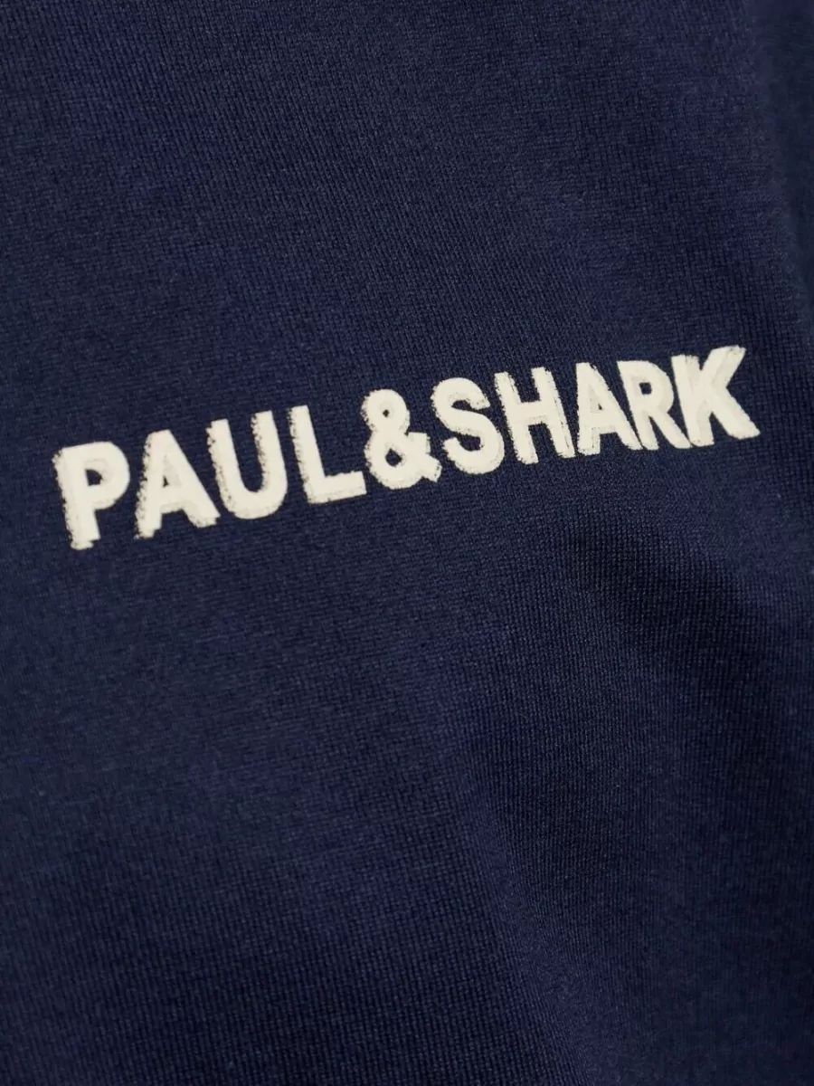 Paul & Shark Logo Cotton T-Shirt