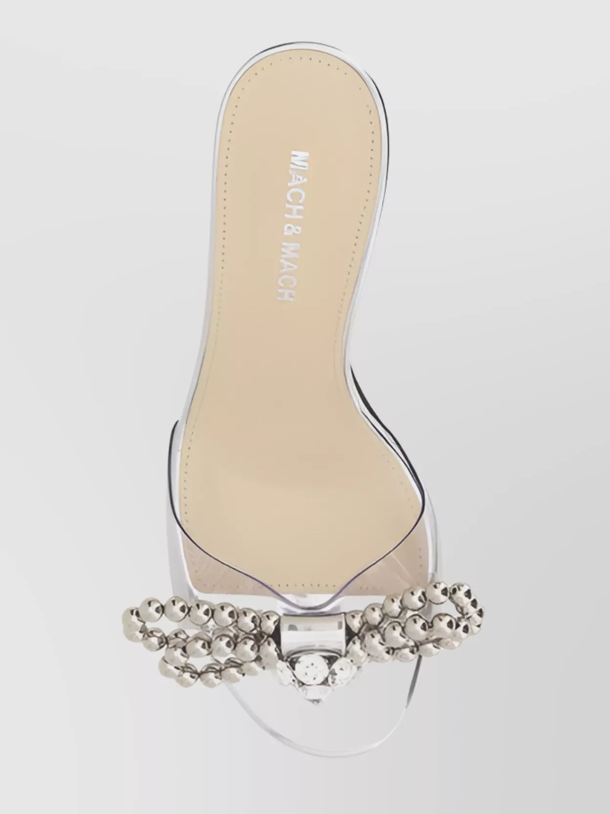 Mach & Mach Pearl bow detail sandals | The Fashion Square