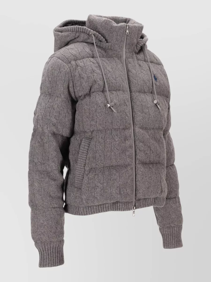 Ralph Lauren Cashmere Wool Puffer Coat