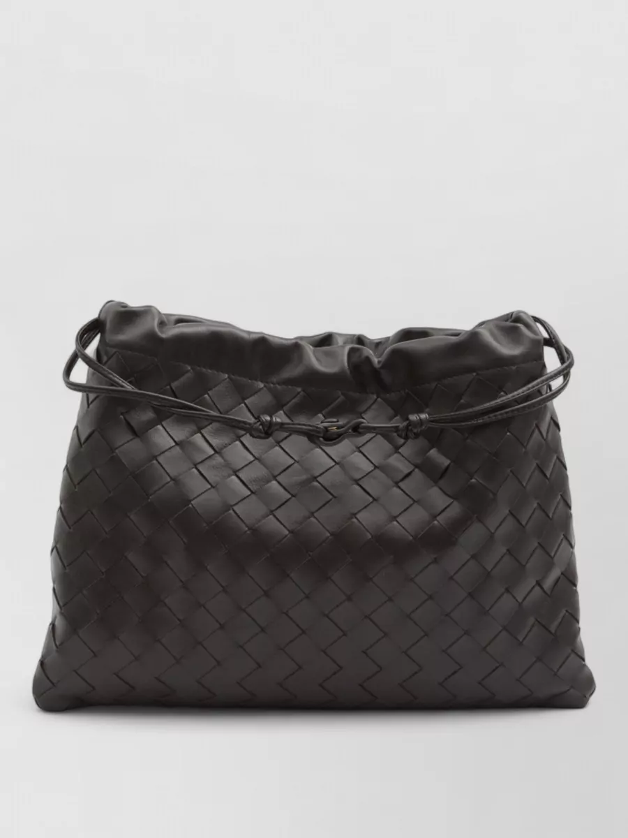 Bottega Veneta the pouch lamb leather bucket bag