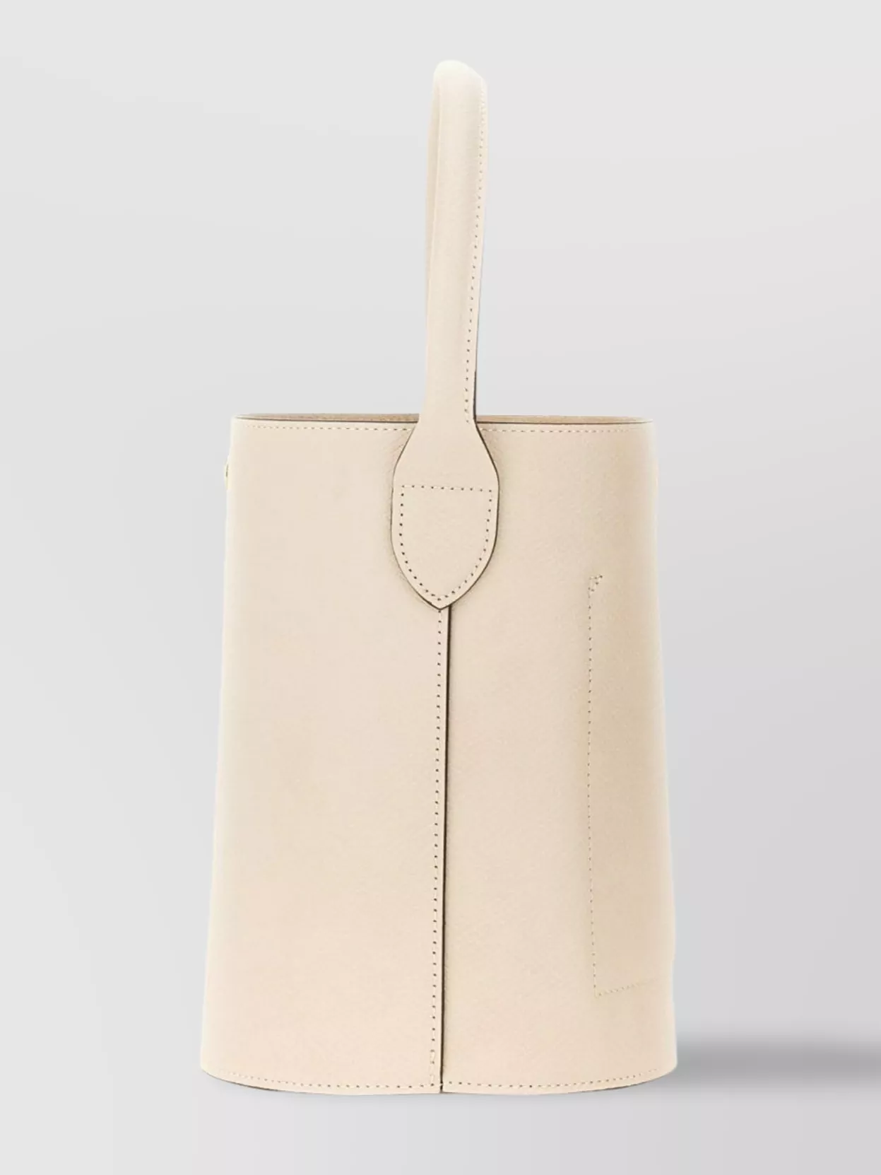 Longchamp Russian Leather Bucket Bag