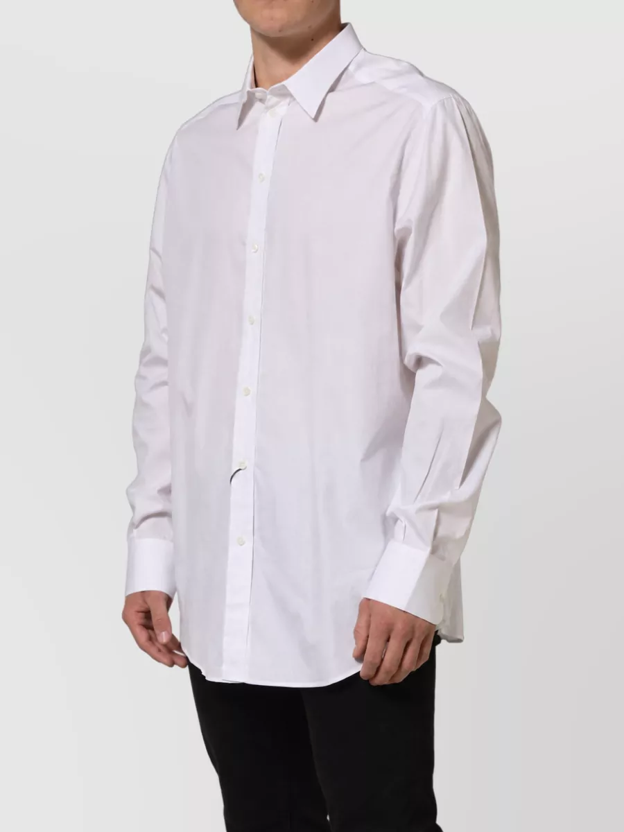 Dolce&Gabbana Cotton Long-Sleeve Dress Shirt