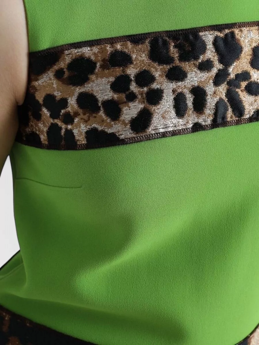 Dolce&Gabbana Paneled Sleeveless Mini Dress