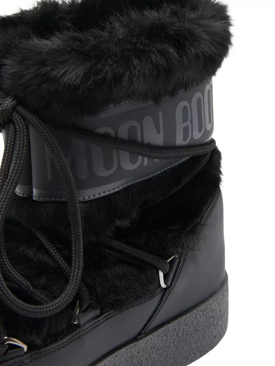 Moon Boot Faux Fur Hi-Top Sneakers