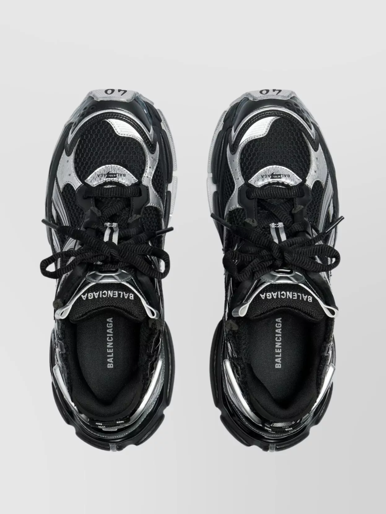 Balenciaga Mesh Low-Top Sneakers