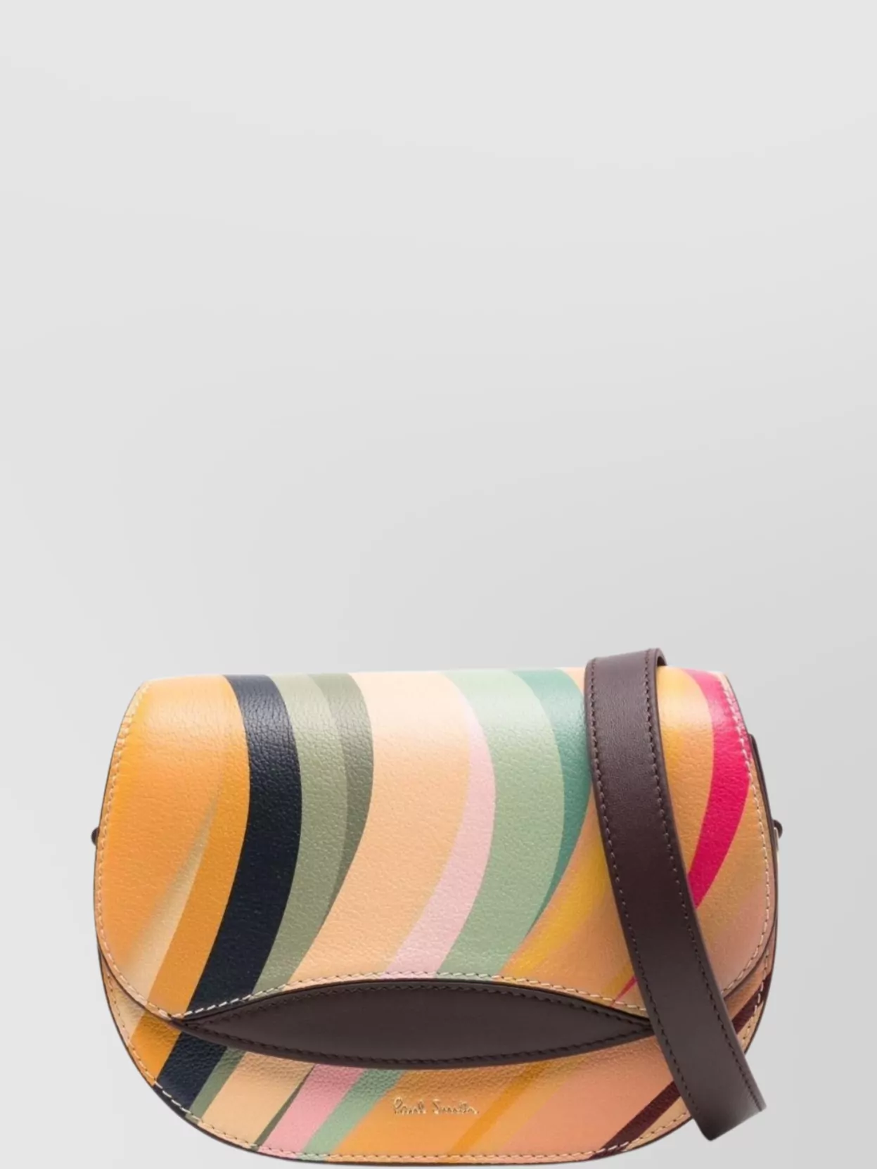 Paul Smith Leather swirl shoulder bag | The Fashion Square
