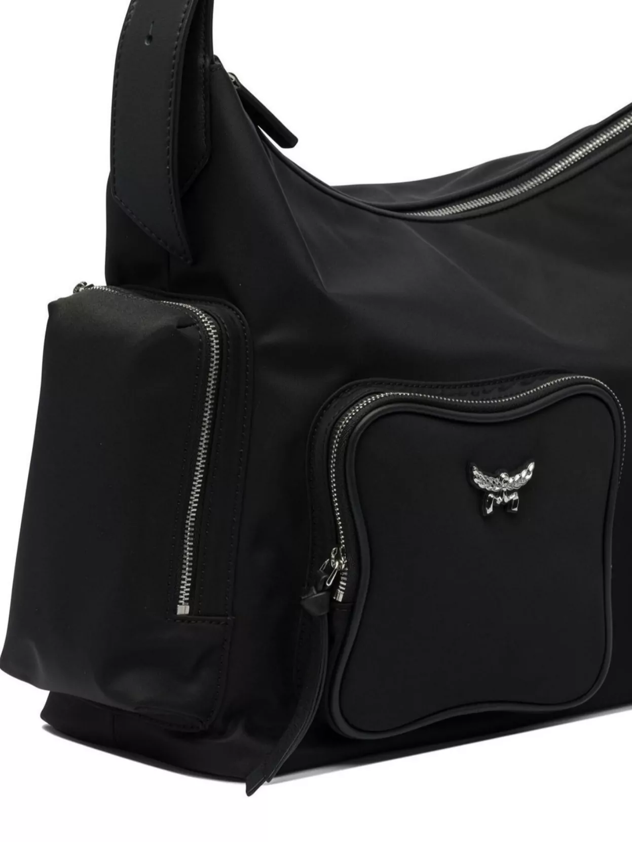Mcm Shoulder Bags With Adjustable Strap And Side Pockets