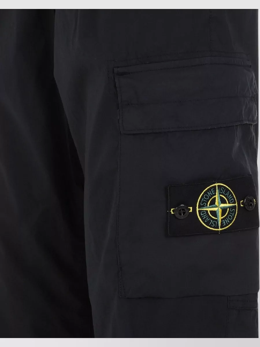 Stone Island Cotton Cargo Pants Elasticated Cuffs