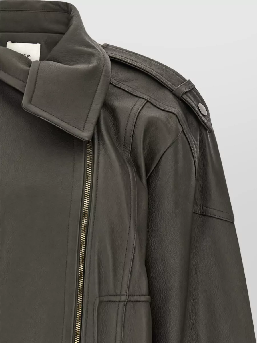 Vince Leather Biker Jacket