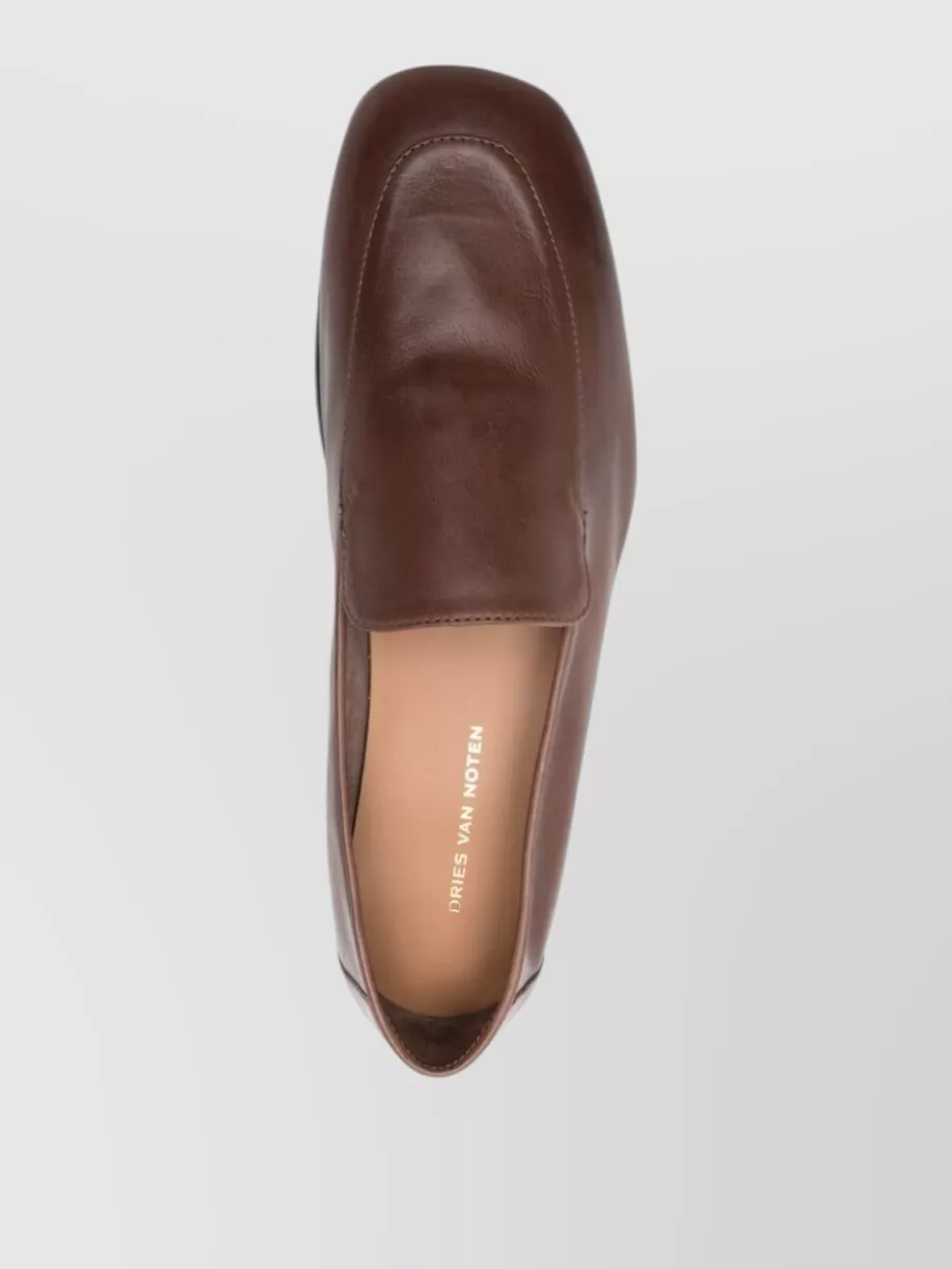 Dries Van Noten Leather Loafers