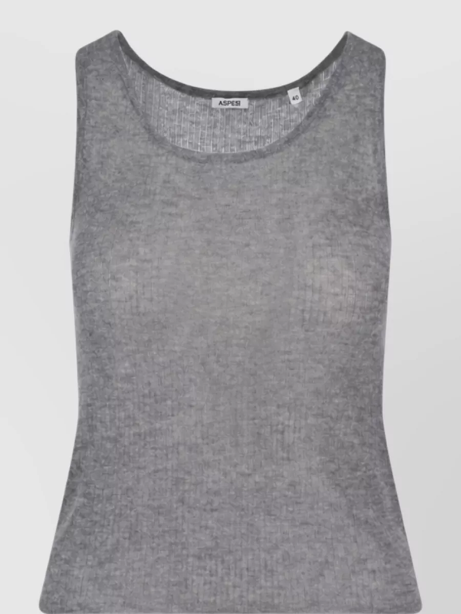 Aspesi long-sleeve knitted top