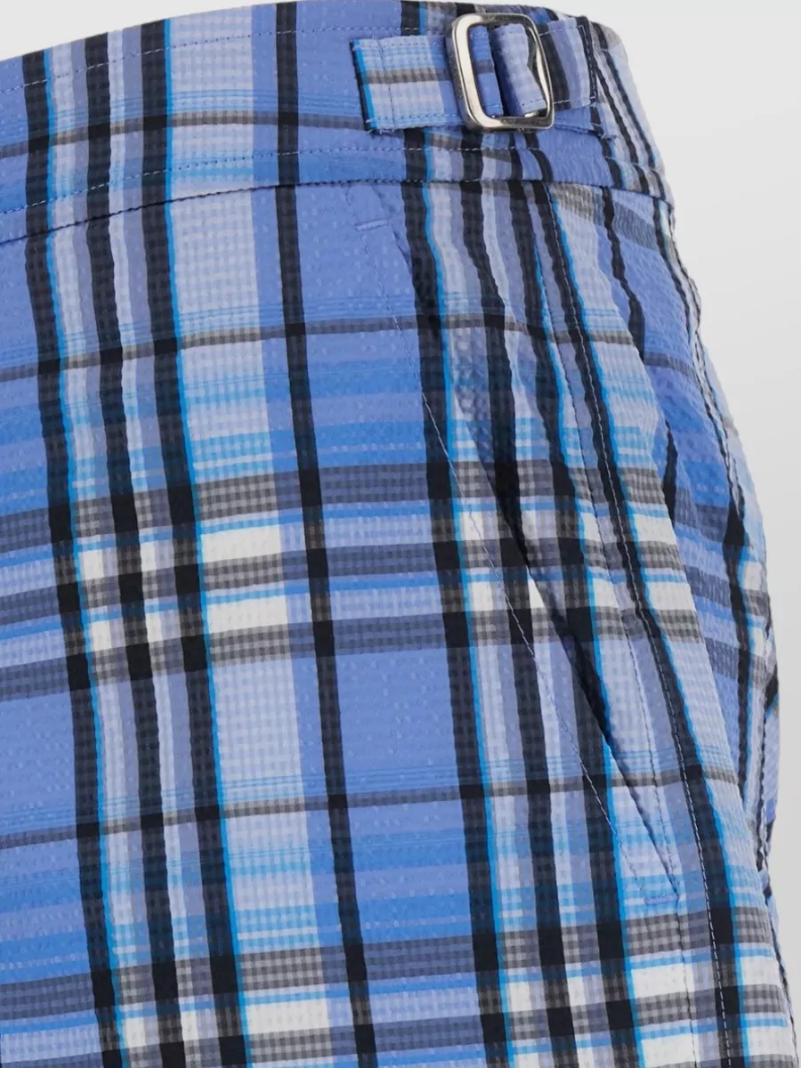 Burberry Embroidered Knee-Length Swim Shorts