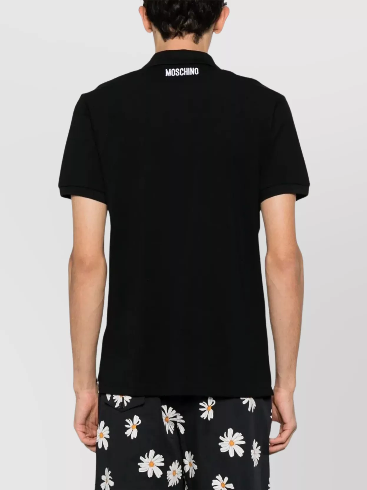 Tシャツ・カットソー MOSCHINO Men Polo Shirts A0718 20391555 BLACK 10387119JE_12_f.jpg
