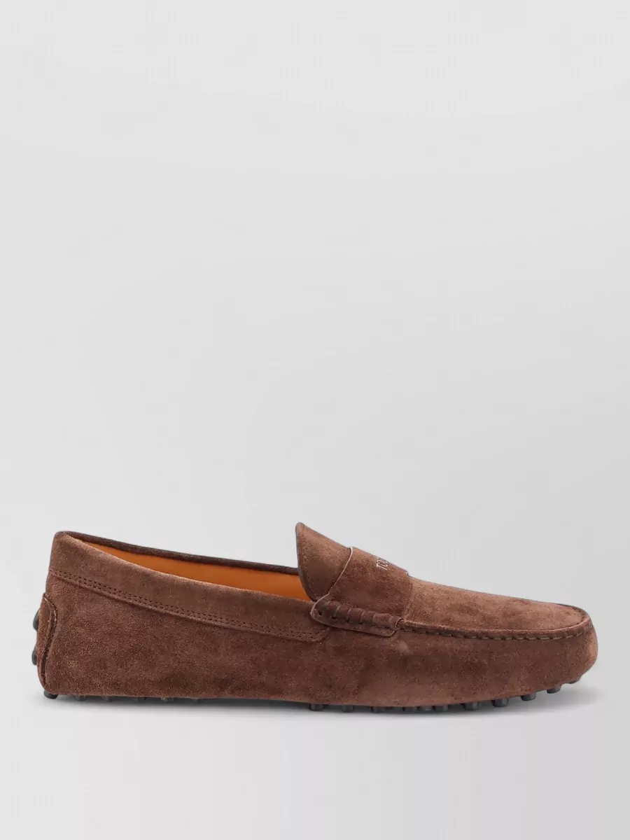Tod's Suede Leather Loafers