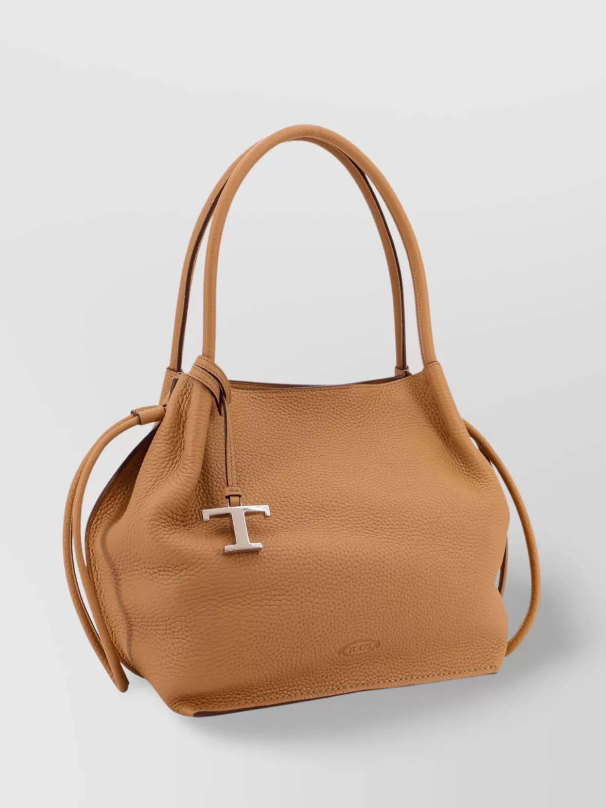 Tod's Leather Shoulder Bag Double Handles