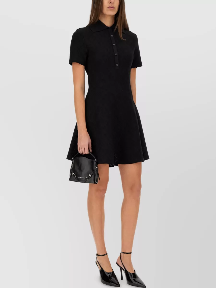 Givenchy Jacquard polo mini dress