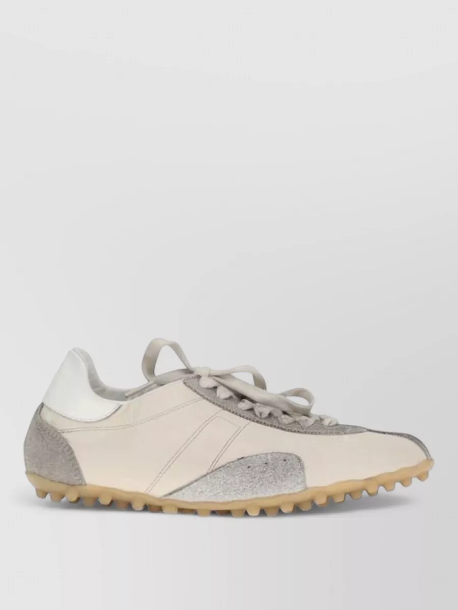 Maison Margiela Leather Low-Top Sneakers
