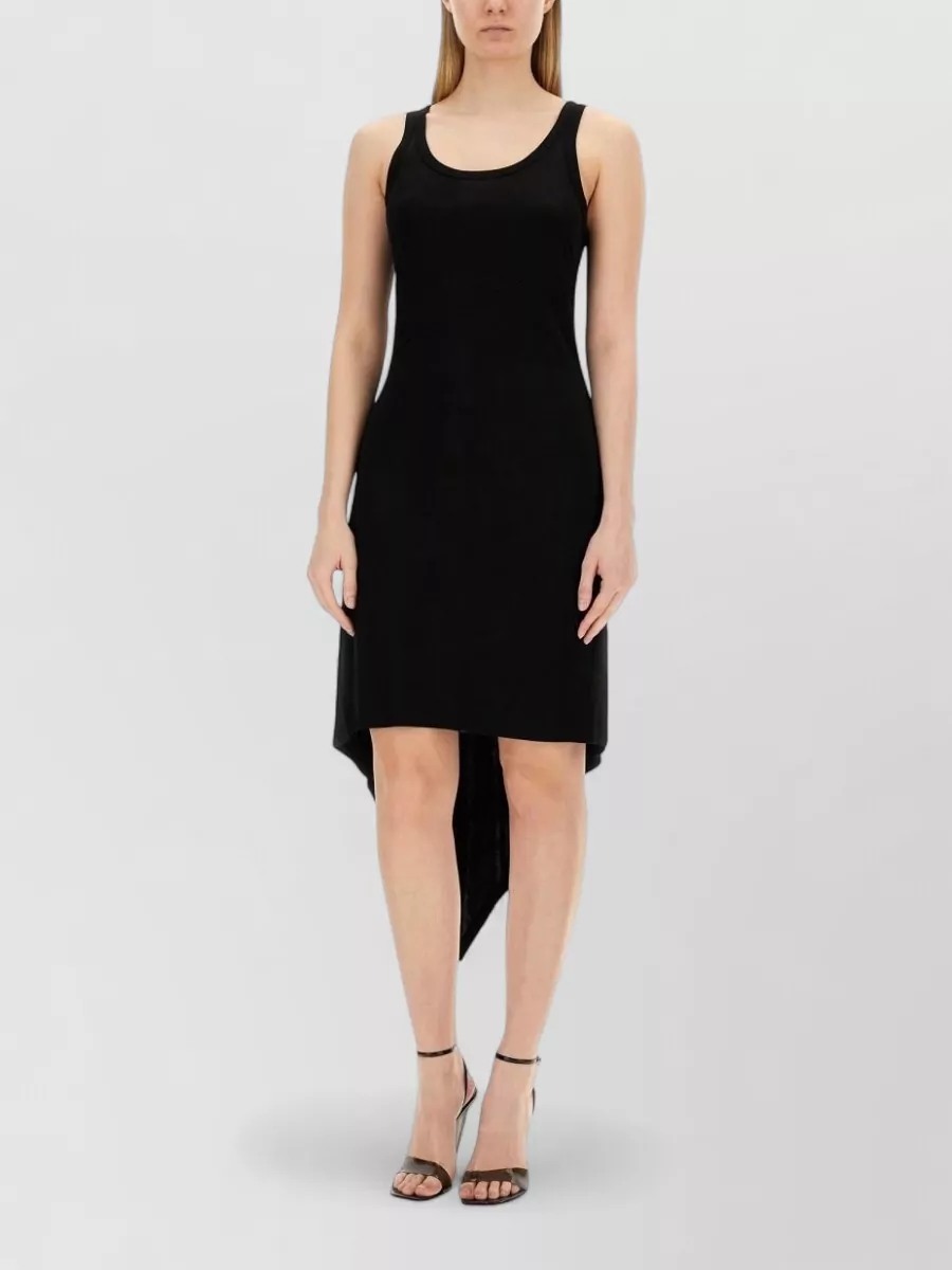 Helmut Lang viscose jersey mini dress