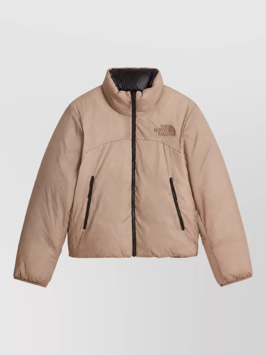 The North Face Reversible Quilted Down Puffer Jacket