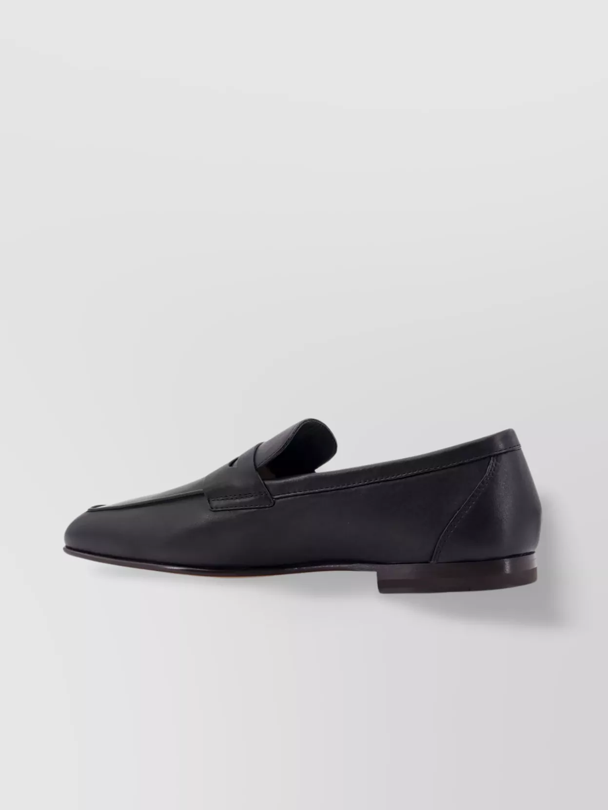 Tod's Leather Square Toe Loafer Deconstructed