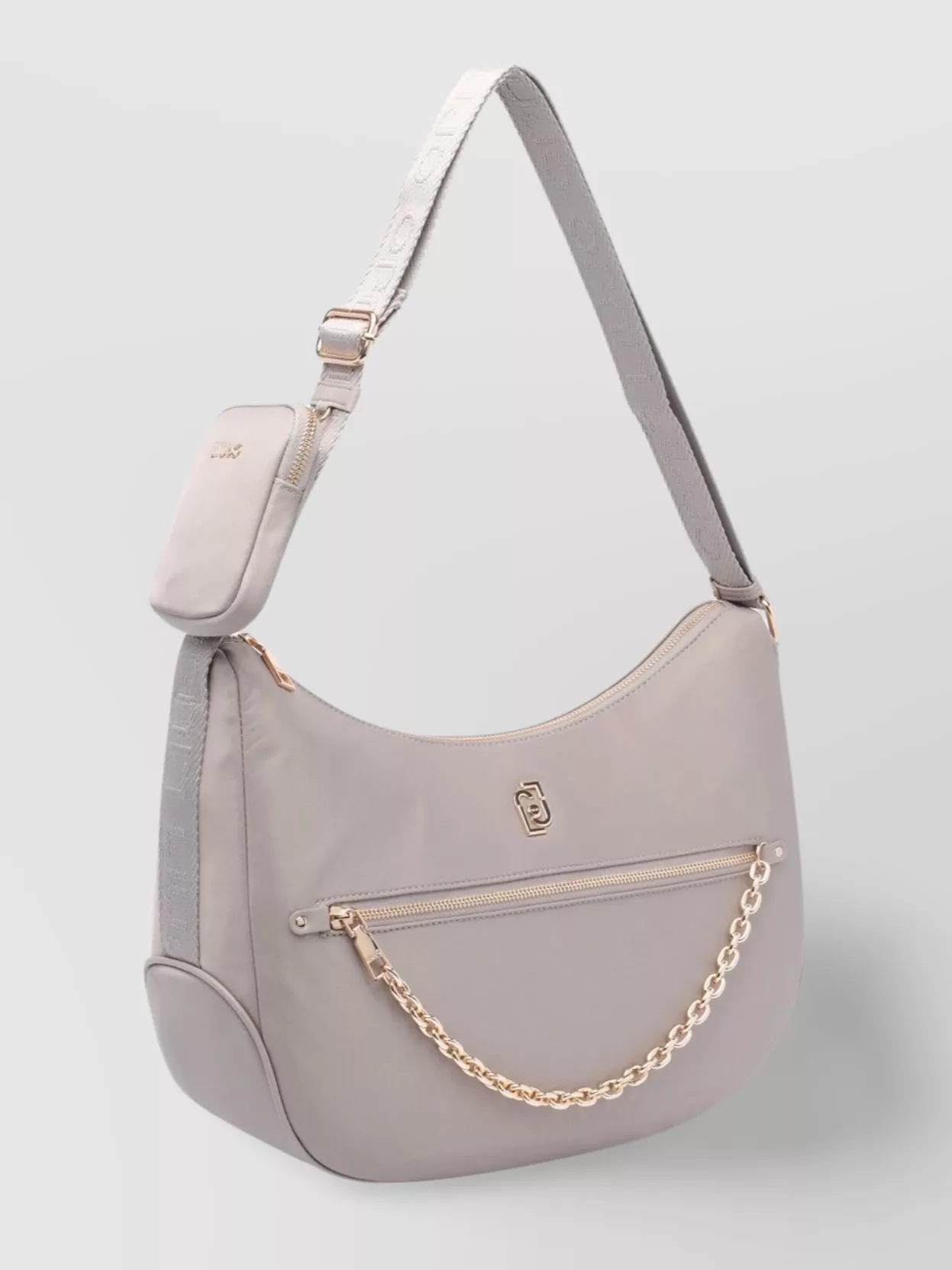Liu •jo Crossbody Bag With Adjustable Strap And Chain Detail