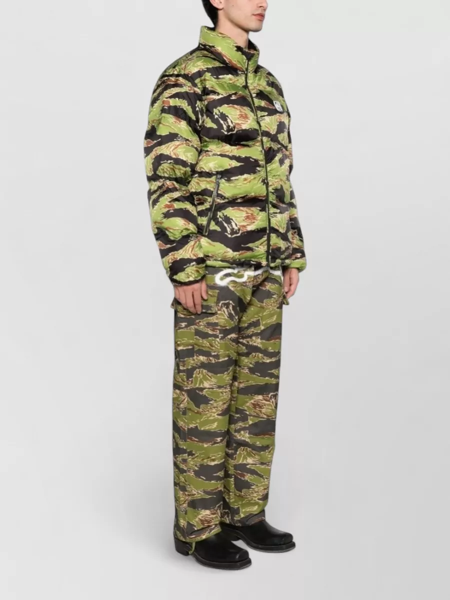 Icecream Camouflage Puffer Jacket