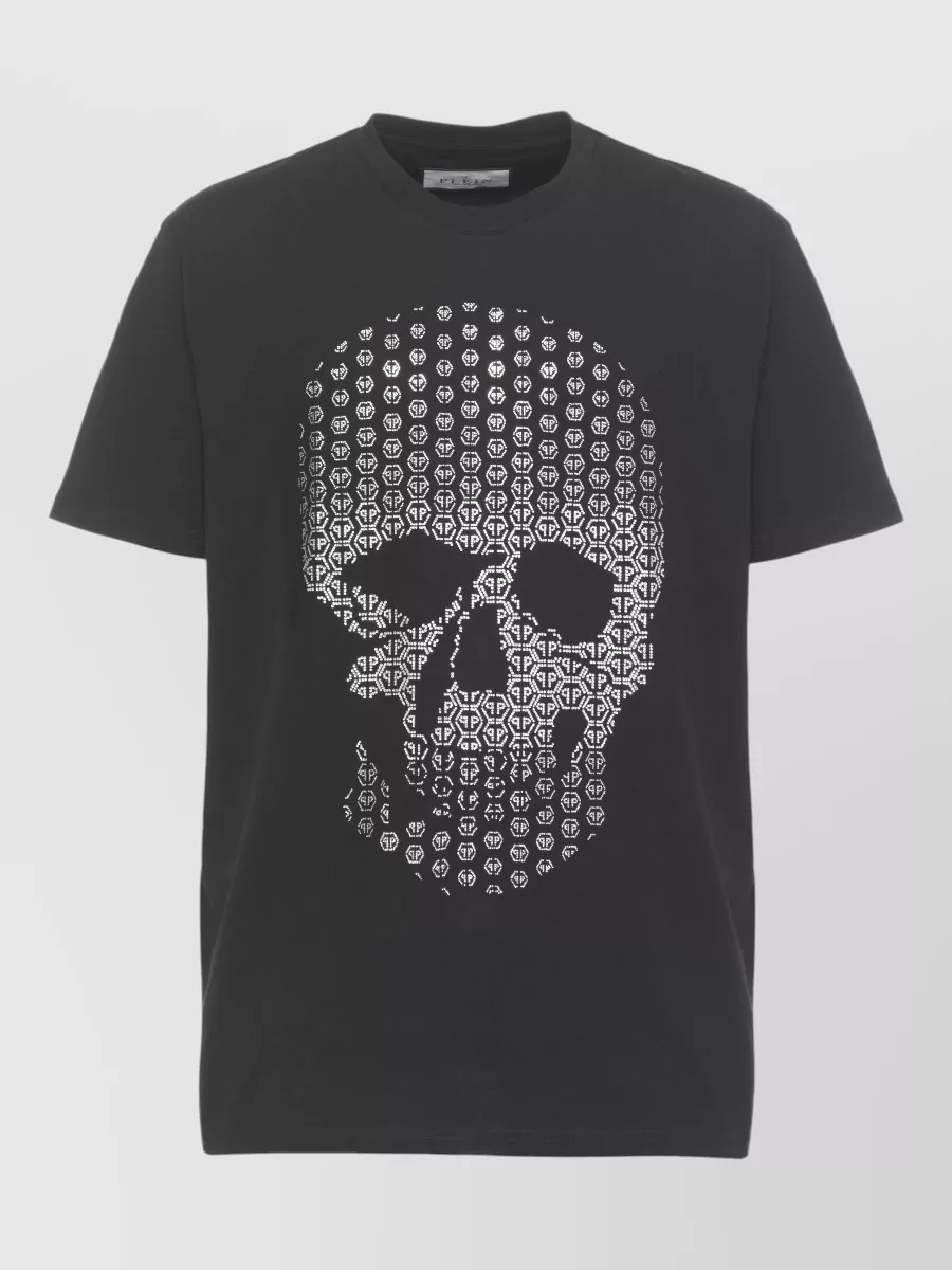Philipp Plein Logo Print Short Sleeve T-Shirt