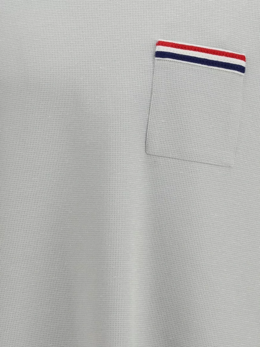 Thom Browne Cotton Linen Short-Sleeve T-Shirt