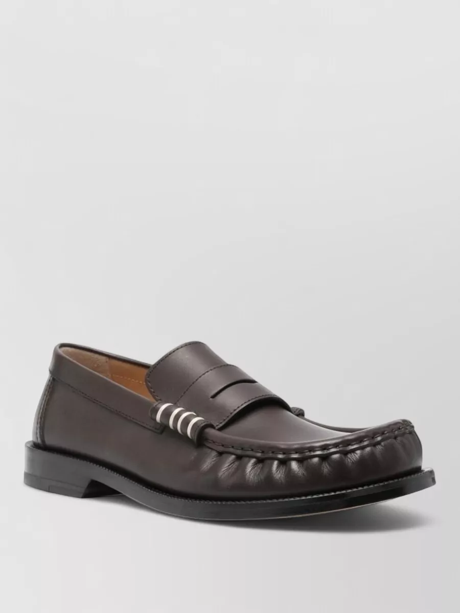 Jw Anderson Leather Loafers