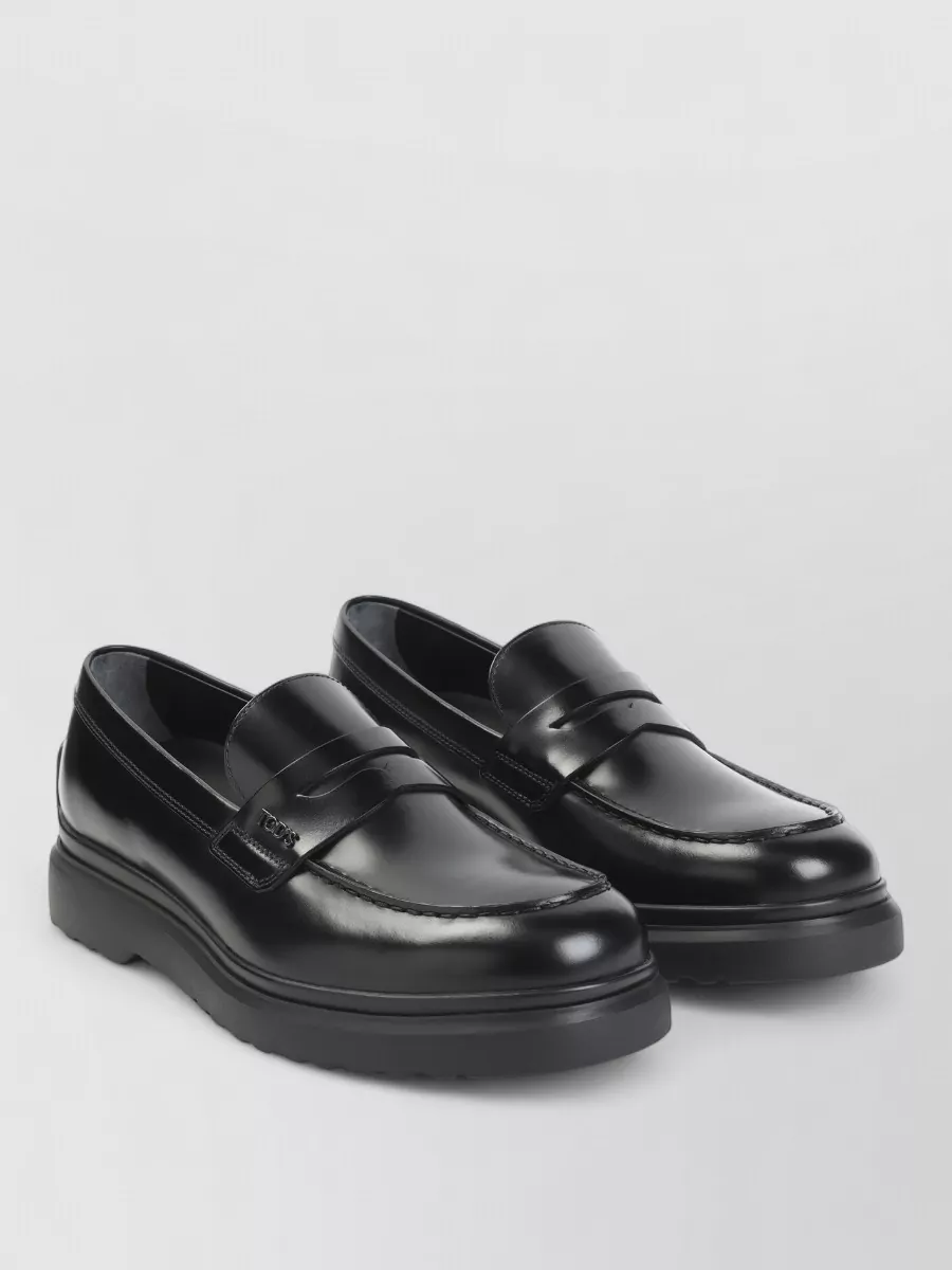 Tod's leather loafers