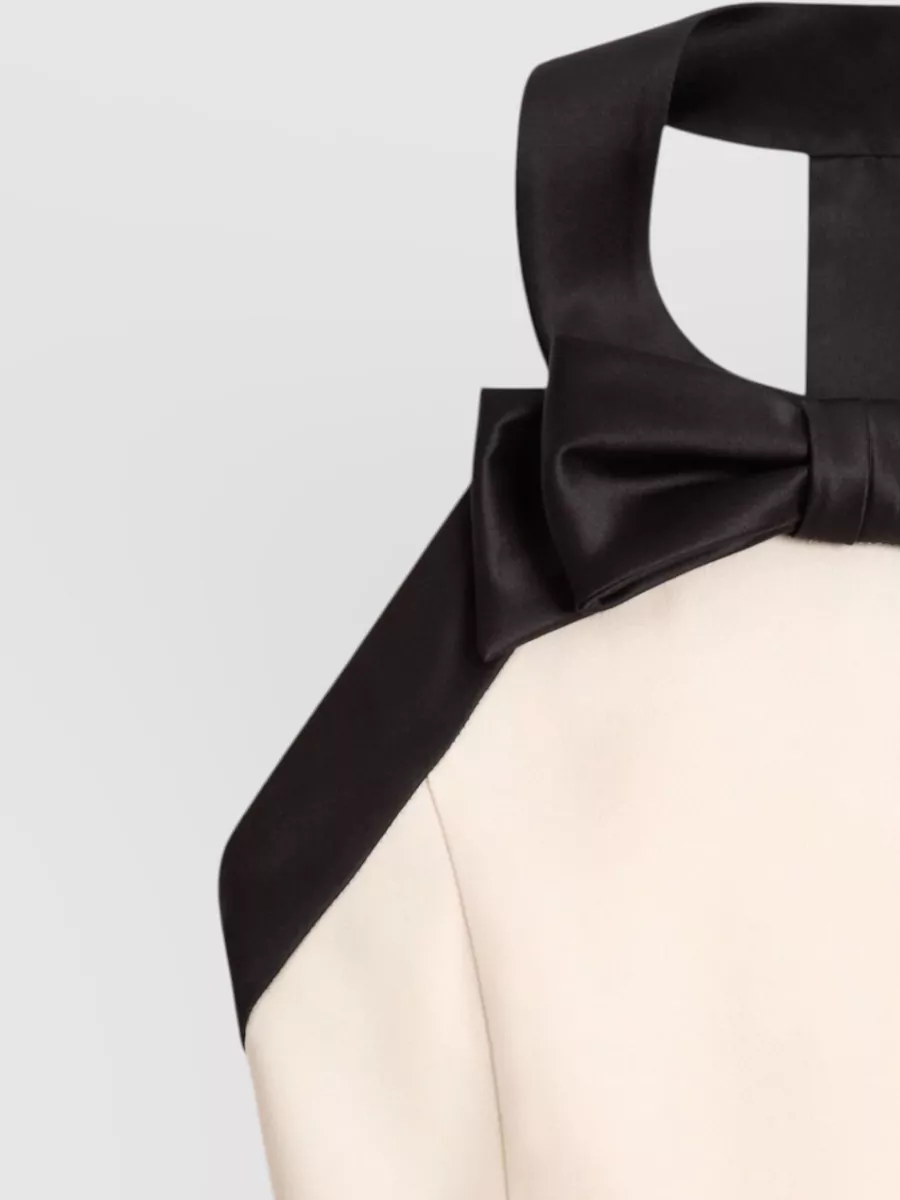 Valentino Silk-Blend Halterneck Mini Dress