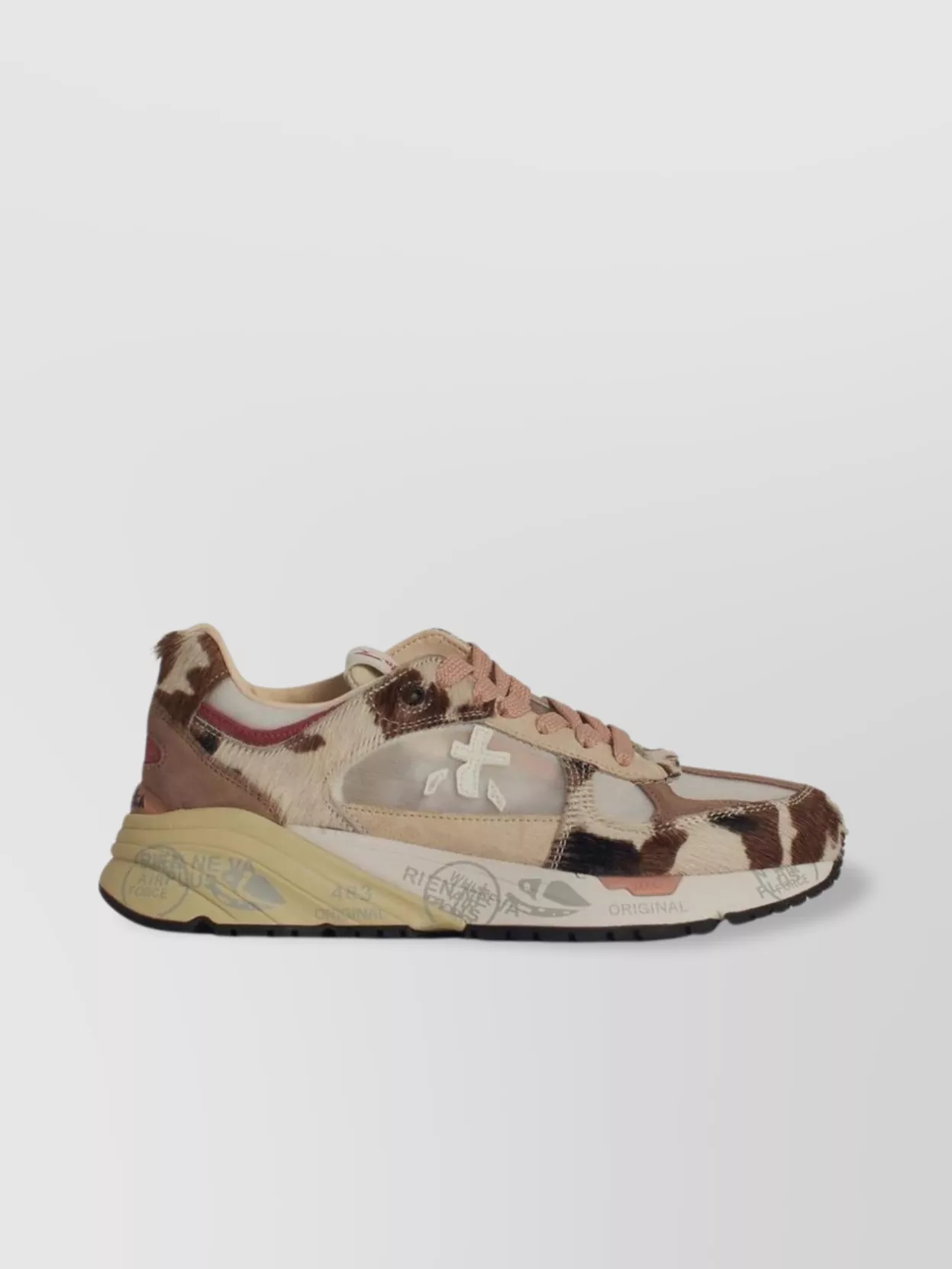 Premiata Mased Multicolor Leather Blend Sneakers