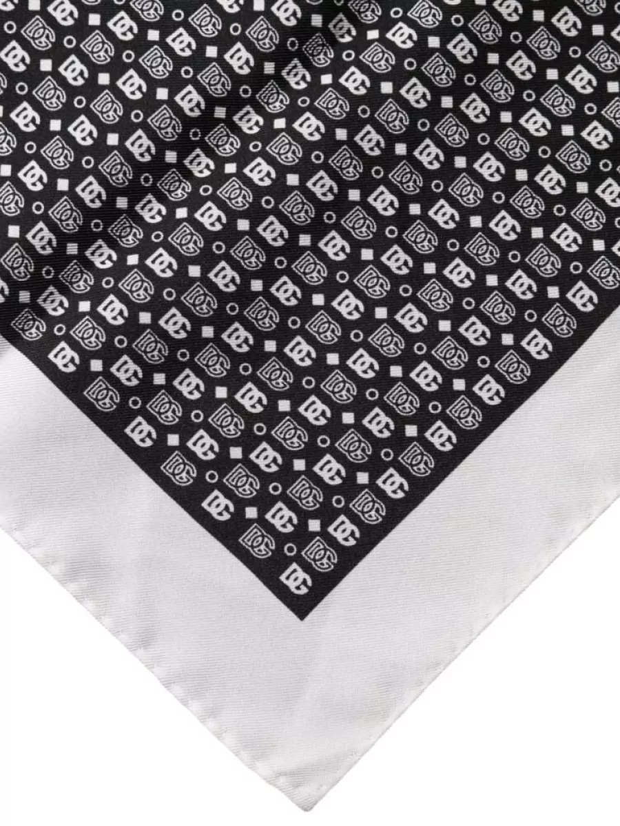 Dolce&Gabbana Silk Printed Foulard Scarf