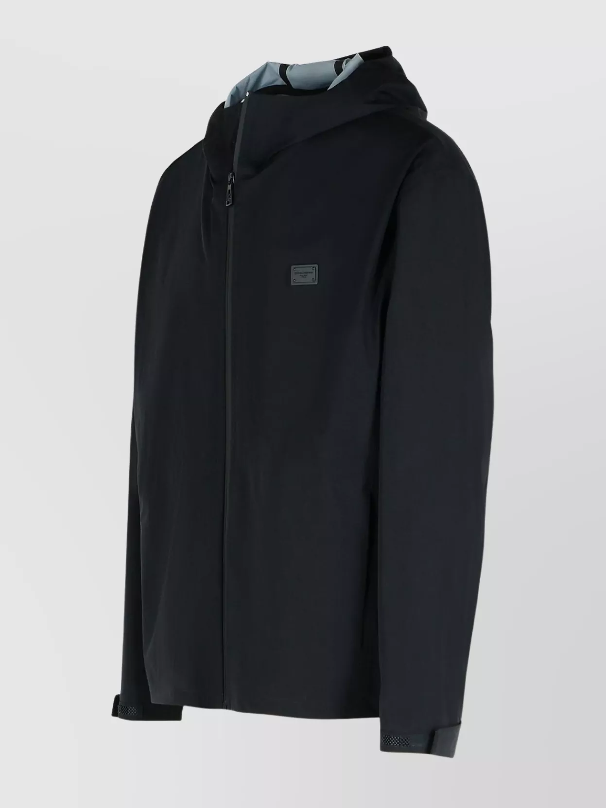 Dolce&Gabbana Hooded Nylon Jacket Adjustable Cuffs