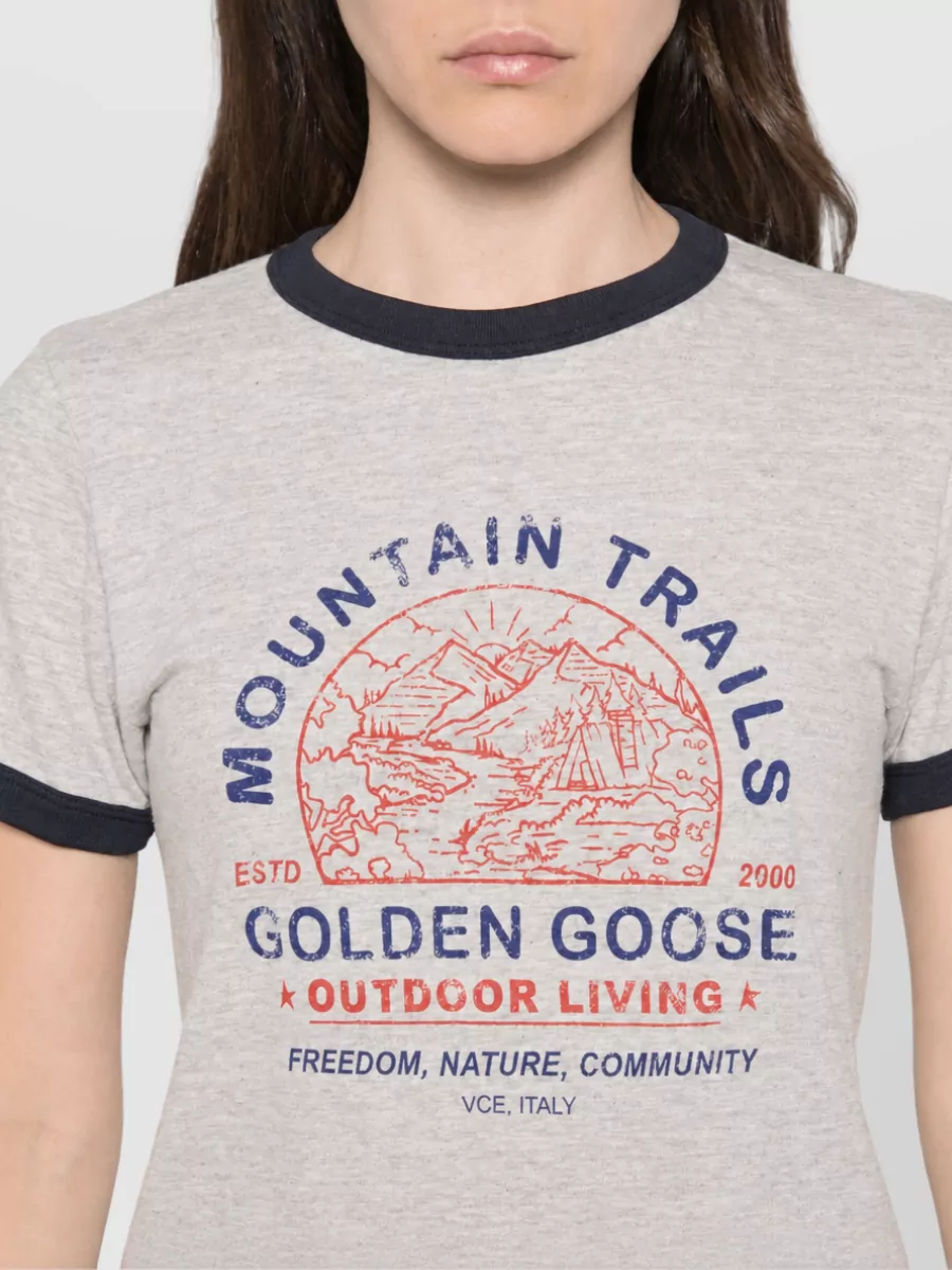 Golden Goose Cotton Short-Sleeve T-Shirt