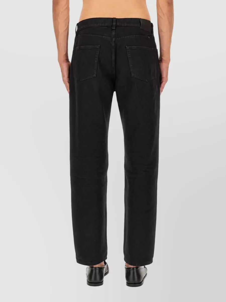 Saint Laurent Denim Jeans Mick Straight Leg Five Pocket