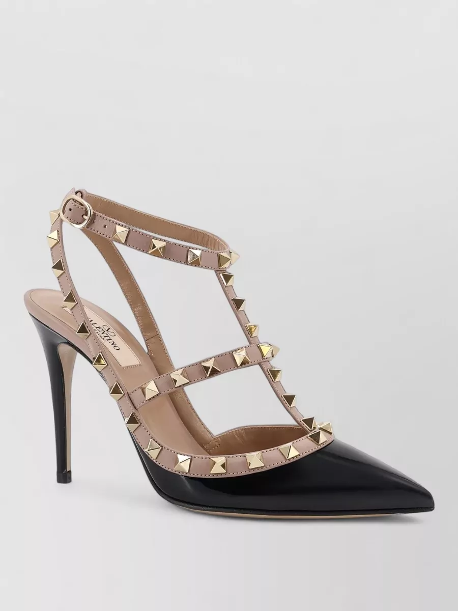 Valentino Garavani Patent Leather Ankle-Strap Pumps