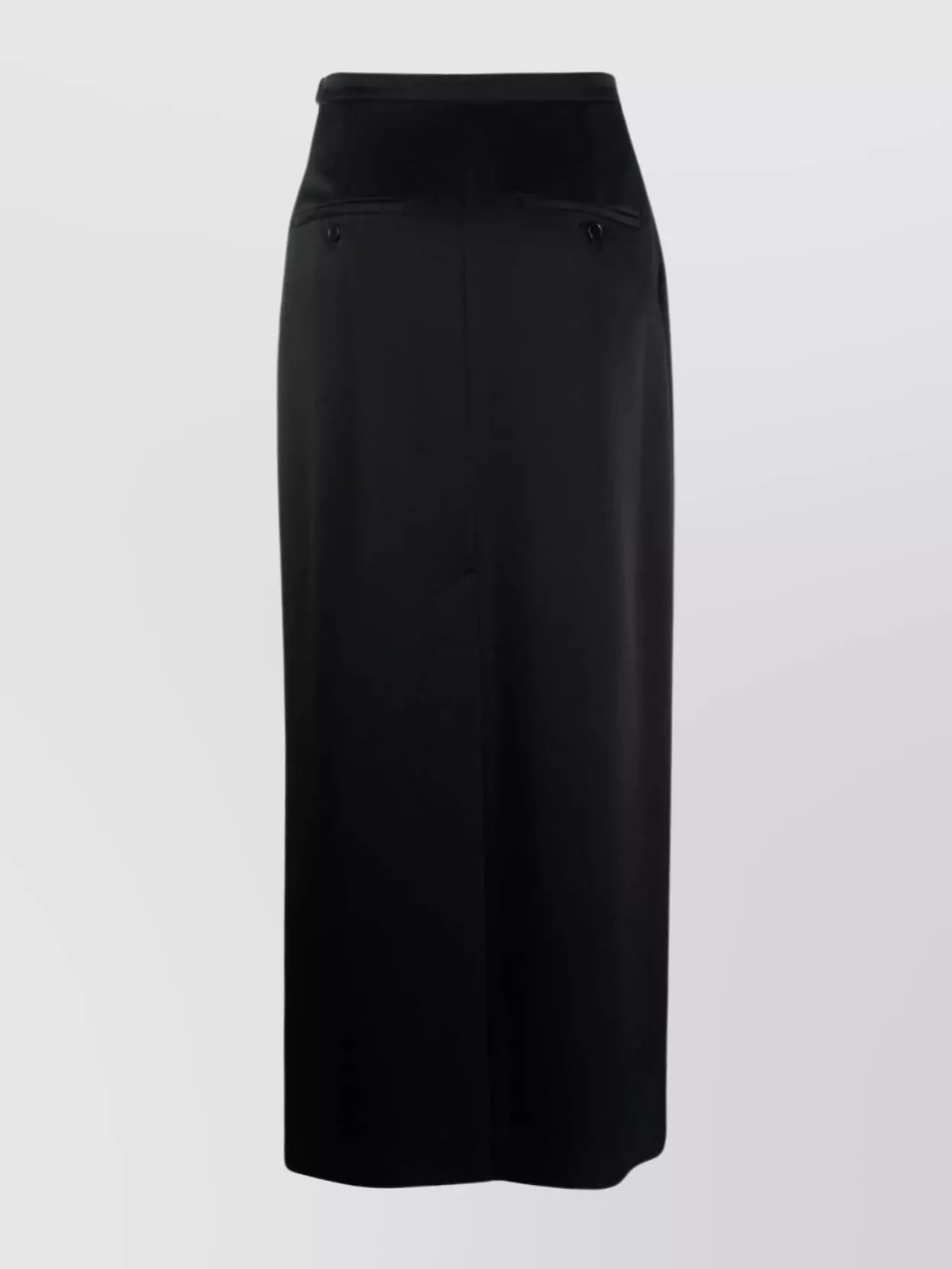 Shop Lanvin Midi And High-waisted Skirt In Black